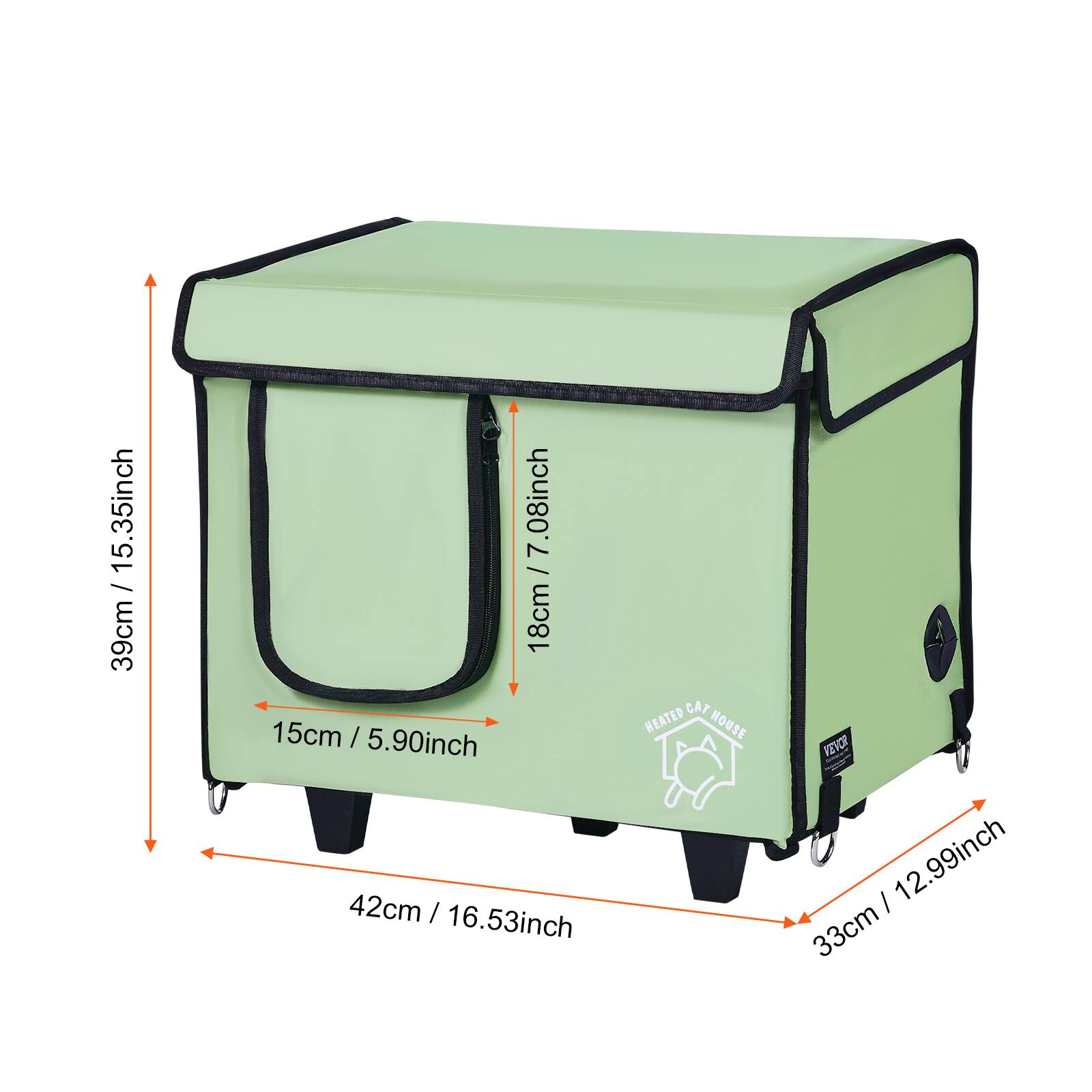 - 39cm / 15.35inch
- 42cm / 16.53inch
- 33cm / 12.99inch
- 18cm / 7.08inch
- 15cm / 5.90inch