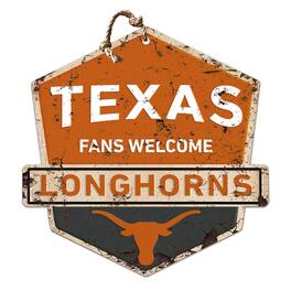 Jardine - Texas Longhorns Fans Welcome Sign - Orange
