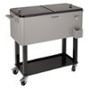 Cuisinart - 80 Qt. Outdoor Cooler Cart - Silver