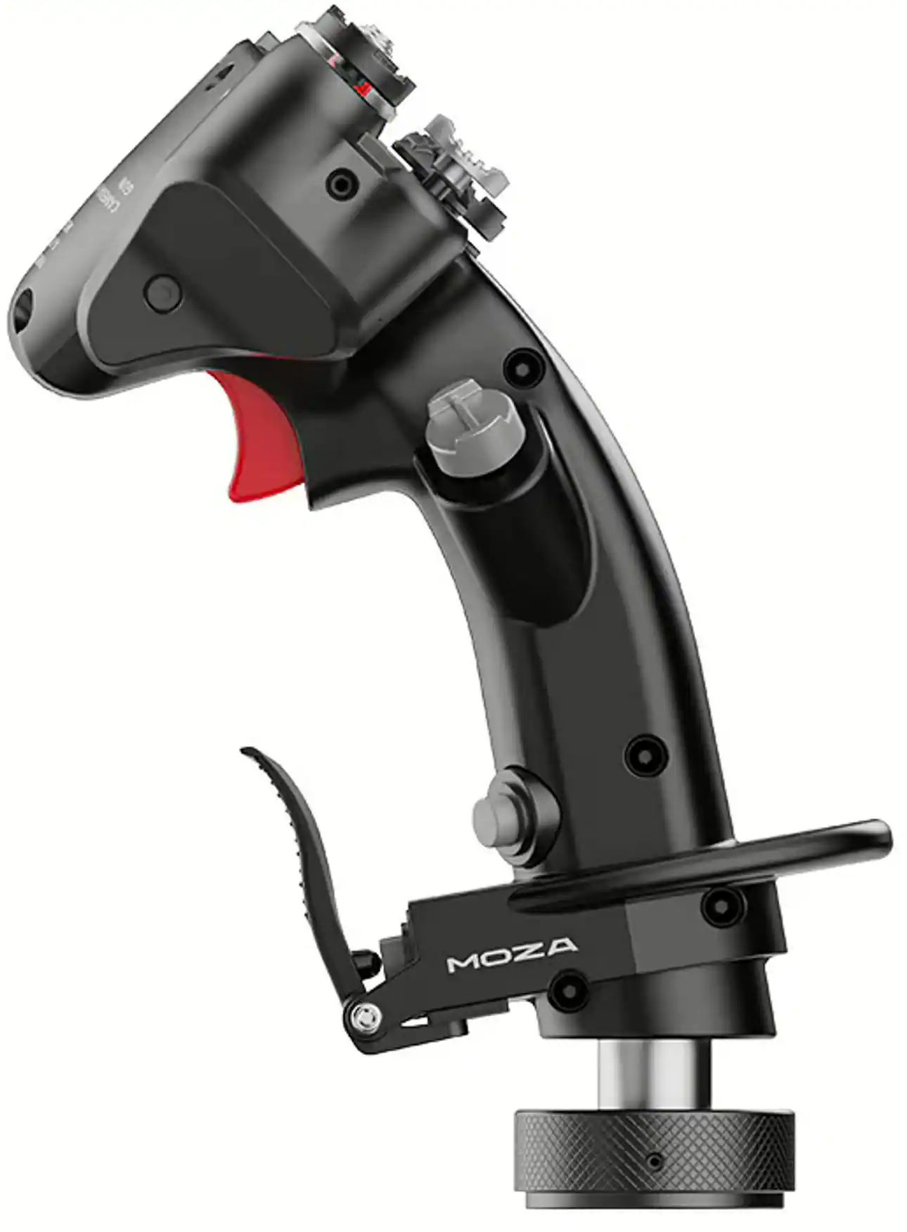 Back. Moza Racing - MH16 Flightstick for PC - Black.