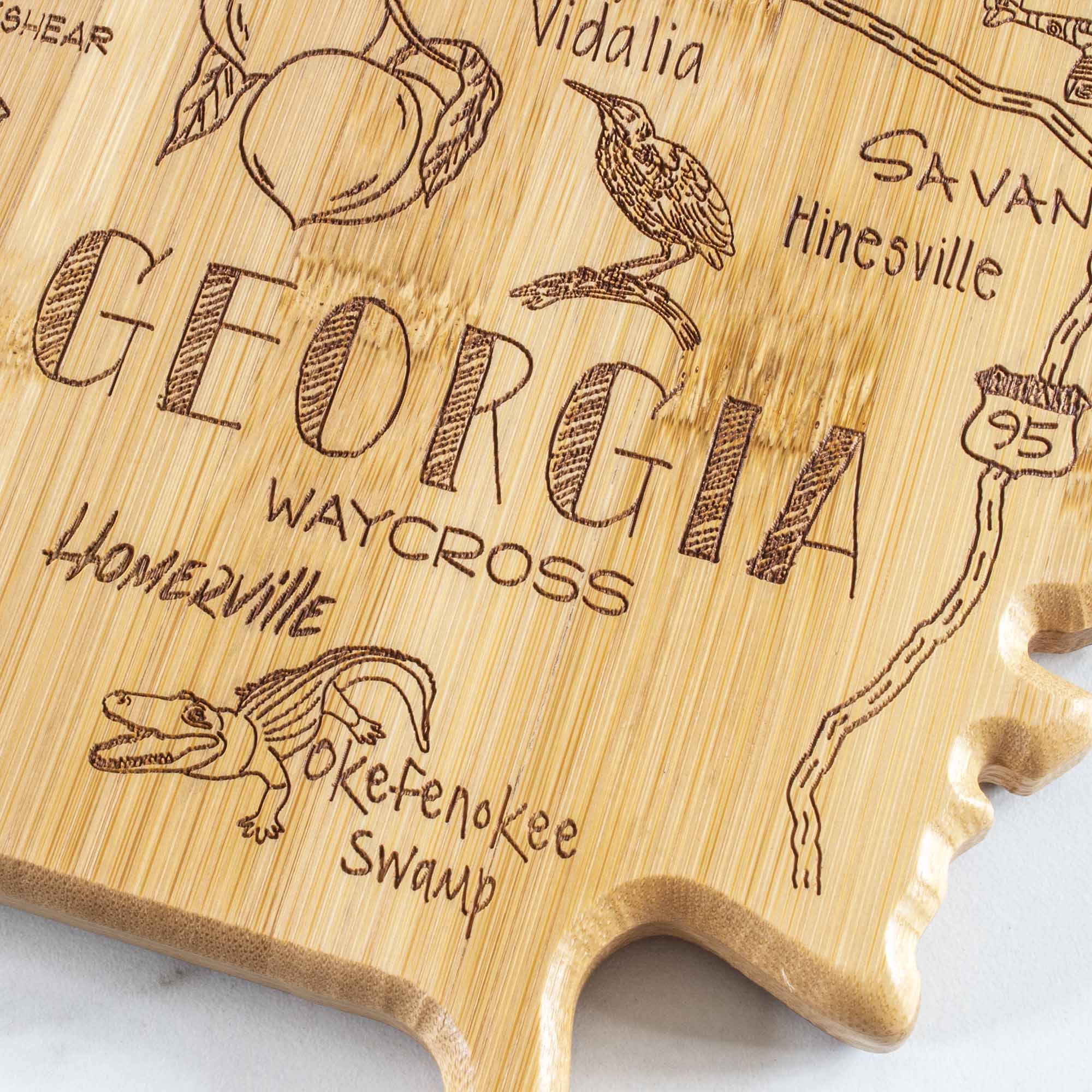 SHEAR  
Vidalia  
SAVANNAH  
Hinesville  
GEORGIA  
WAYCROSS  
HOMERVILLE  
95  
Okefenokee Swamp