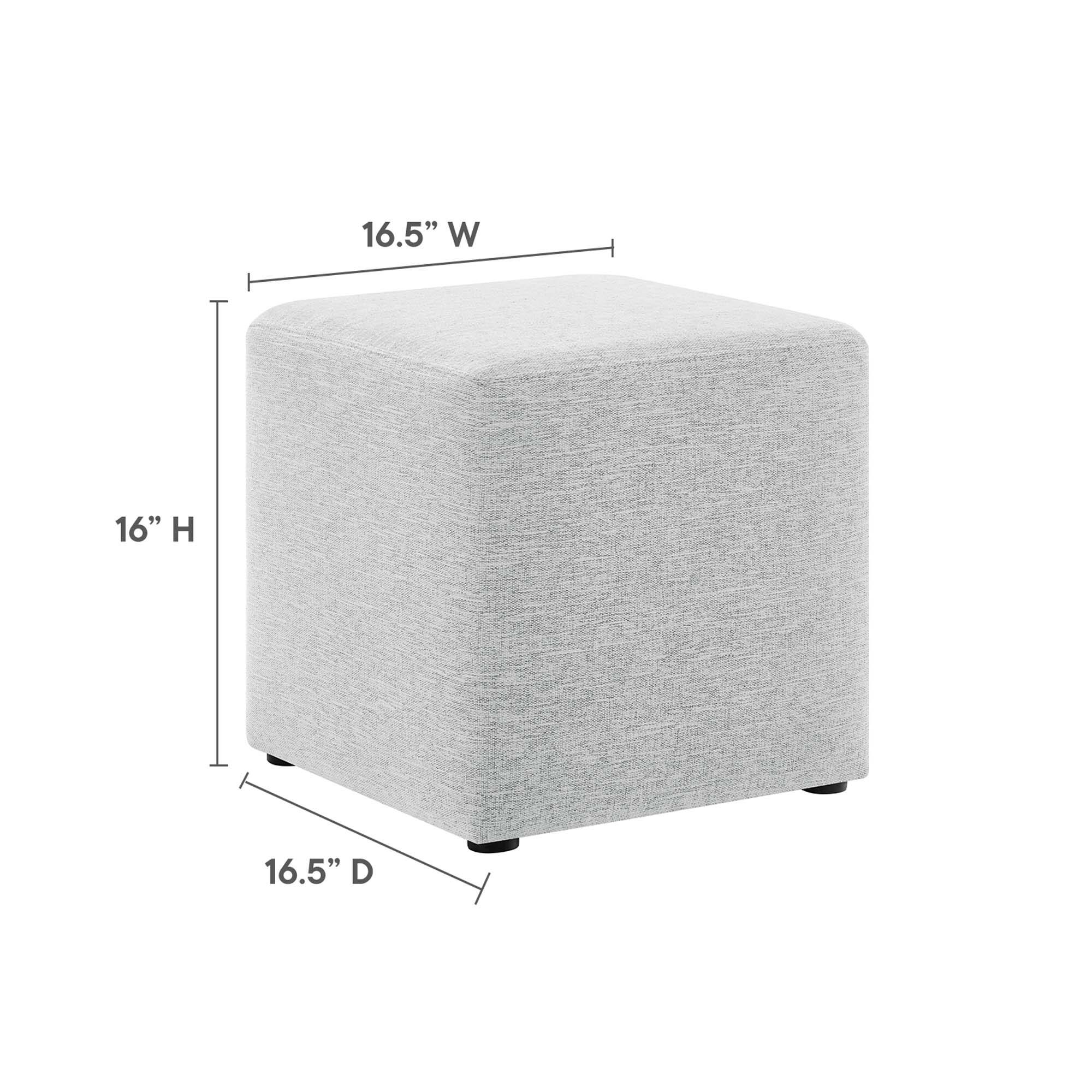 16.5" W x 16" H x 16.5" D
