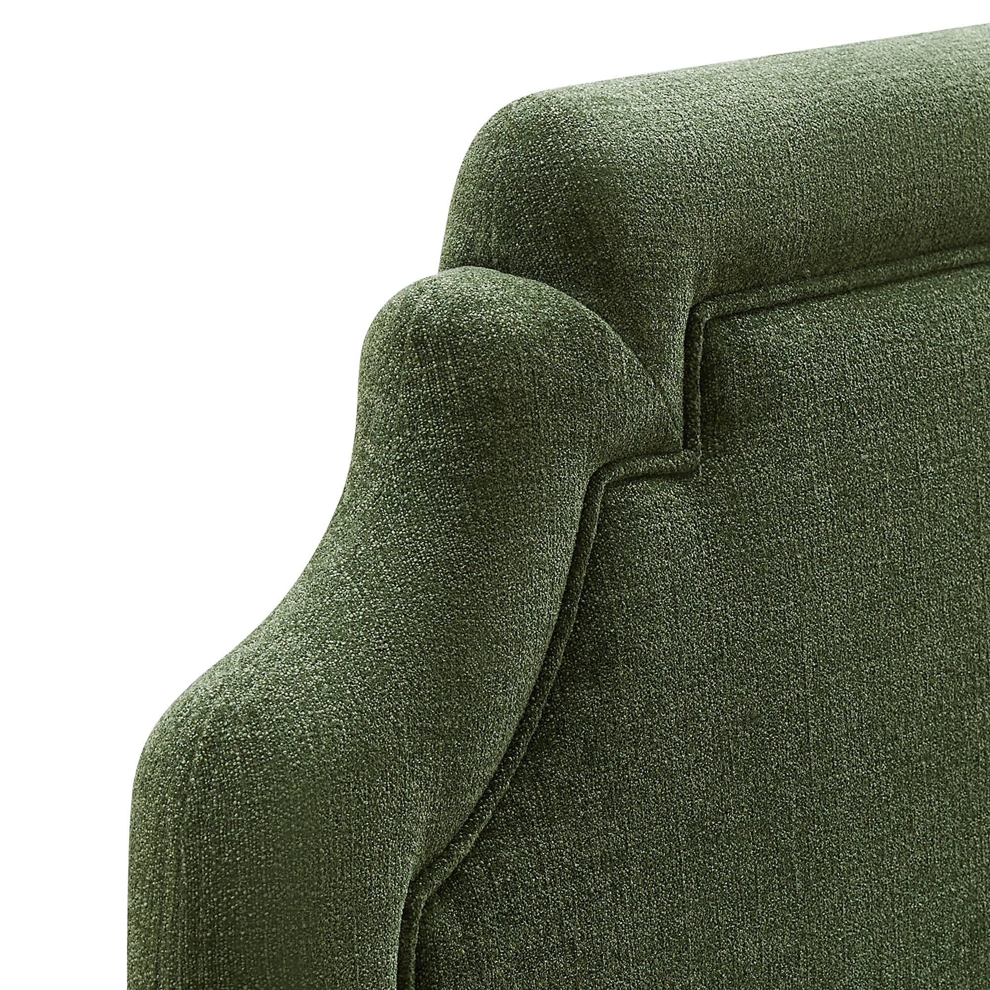 Alt View 4. Modway - Magnolia Upholstered Fabric Headboard by Modway - Foliage.
