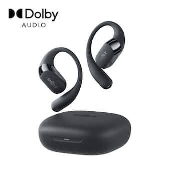 Shokz OpenFit 2+ Open Ear True Wireless Bluetooth Earbuds Black Shokz OpenFit 2+ Open Ear True Wireless Bluetooth Earbuds Black