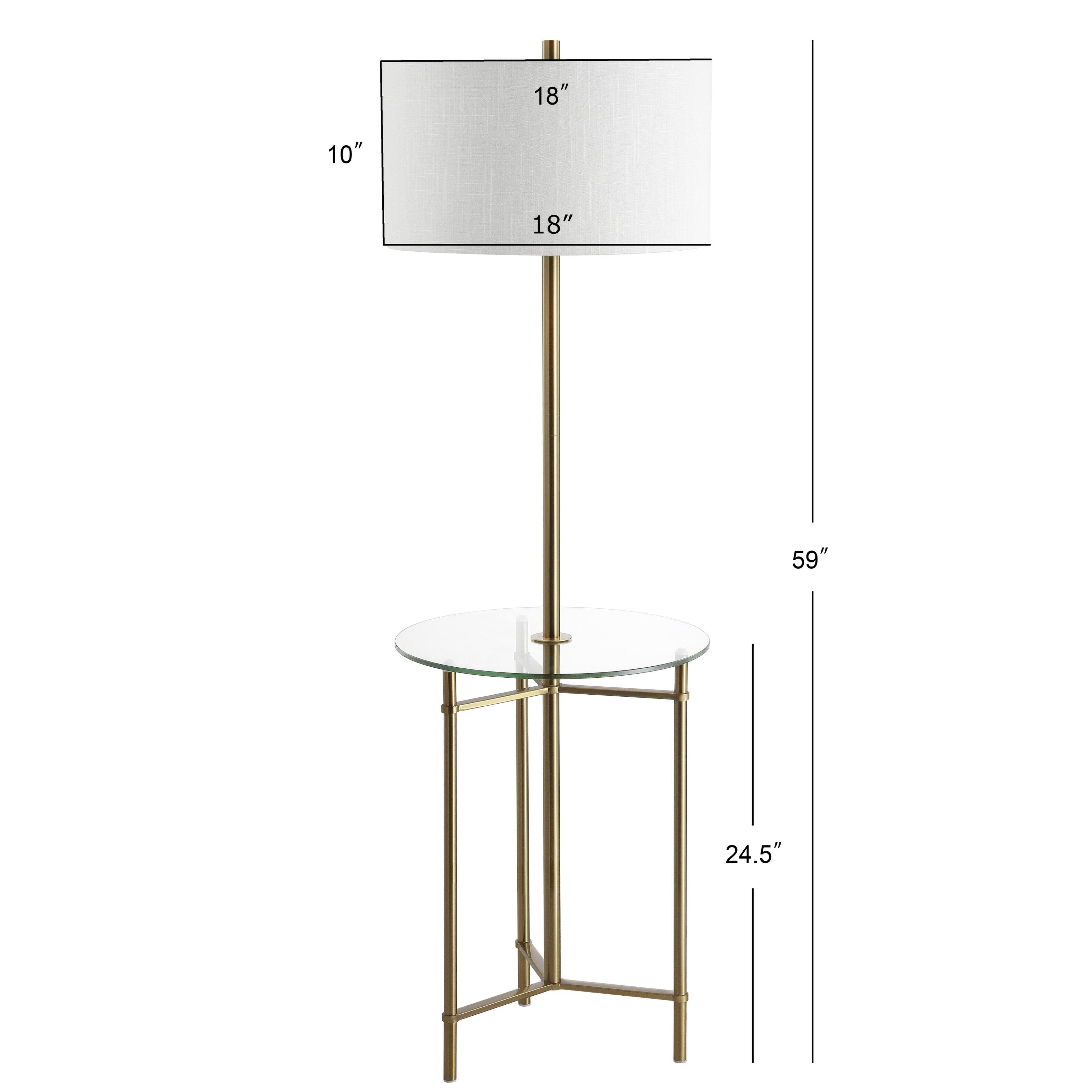 18" x 10" x 18" x 59" x 24.5"