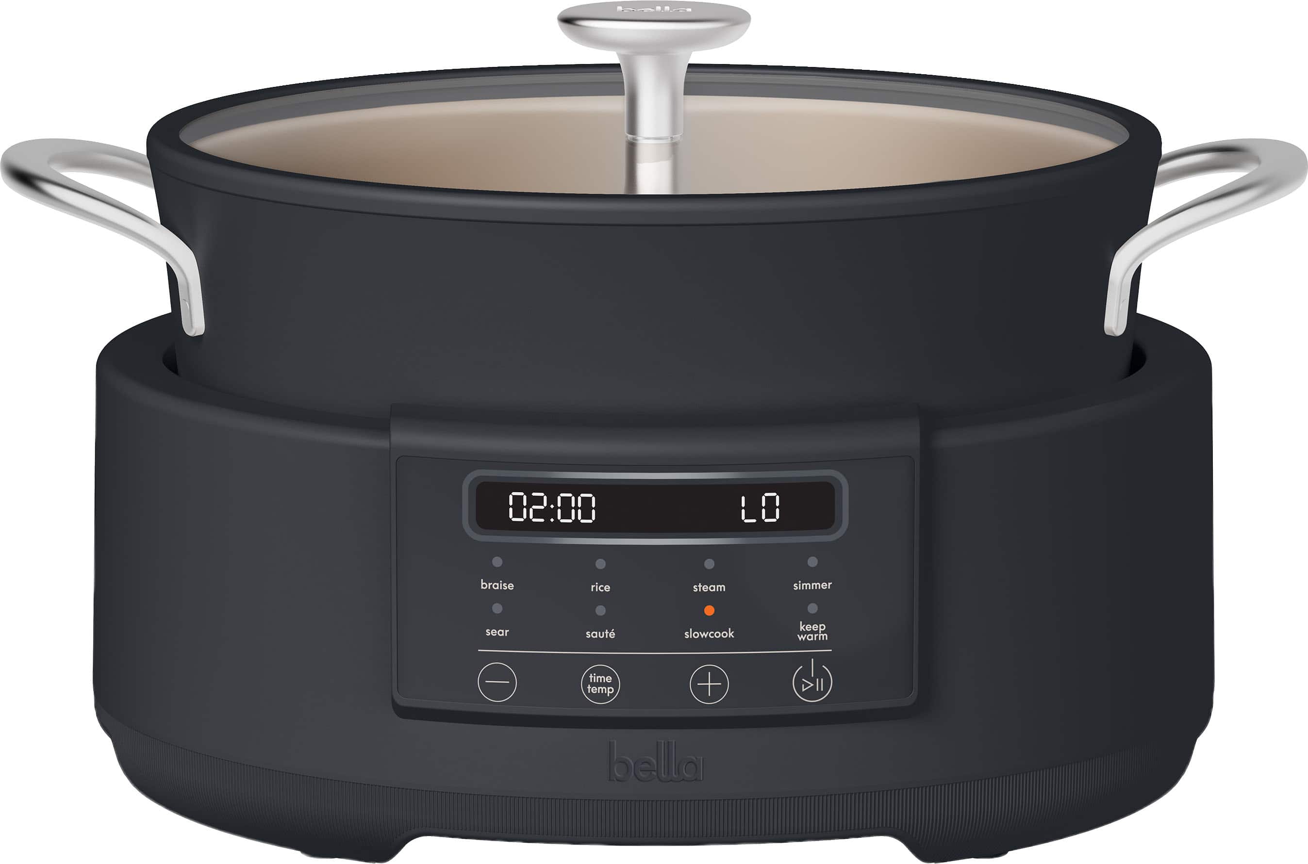 Bella - MULTI 10-in-1 7-qt. Multicooker - Slate