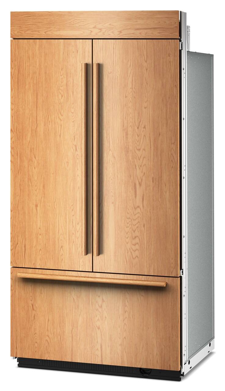 Alt View 7. KitchenAid - 42" wide 24.2 cu. ft. Built-In Panel-Ready (not included) French Door Bottom Mount Refrigerator with Platinum Interior - Panel Ready.