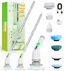 Makes Spin cleaning a breeze Scrubber 8 1 S sasobie 11 Ro E - i Lengrh E: i Electric S in 7in1 Scrubber Q E 30W