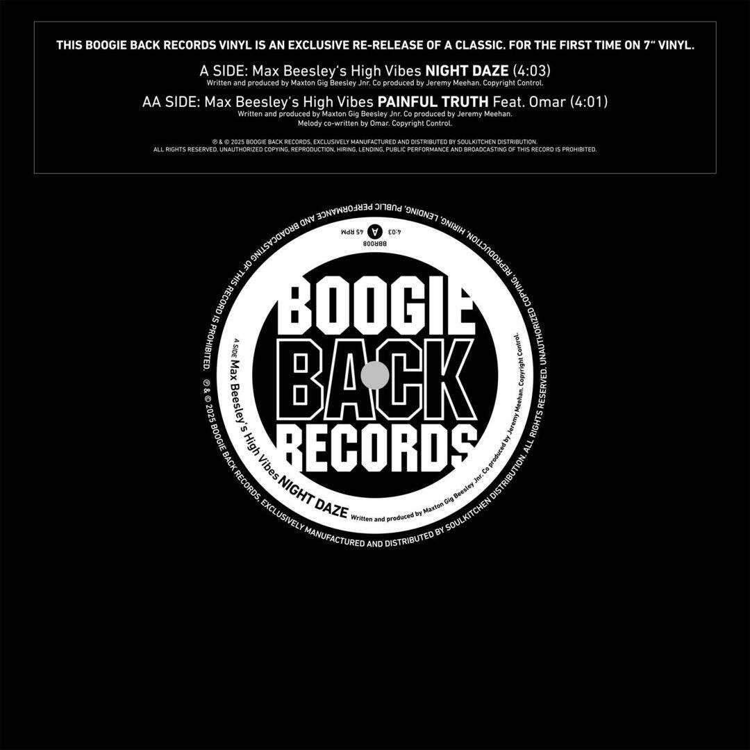 Front. Night Daze/Painful Truth [7 inch Vinyl Disc].