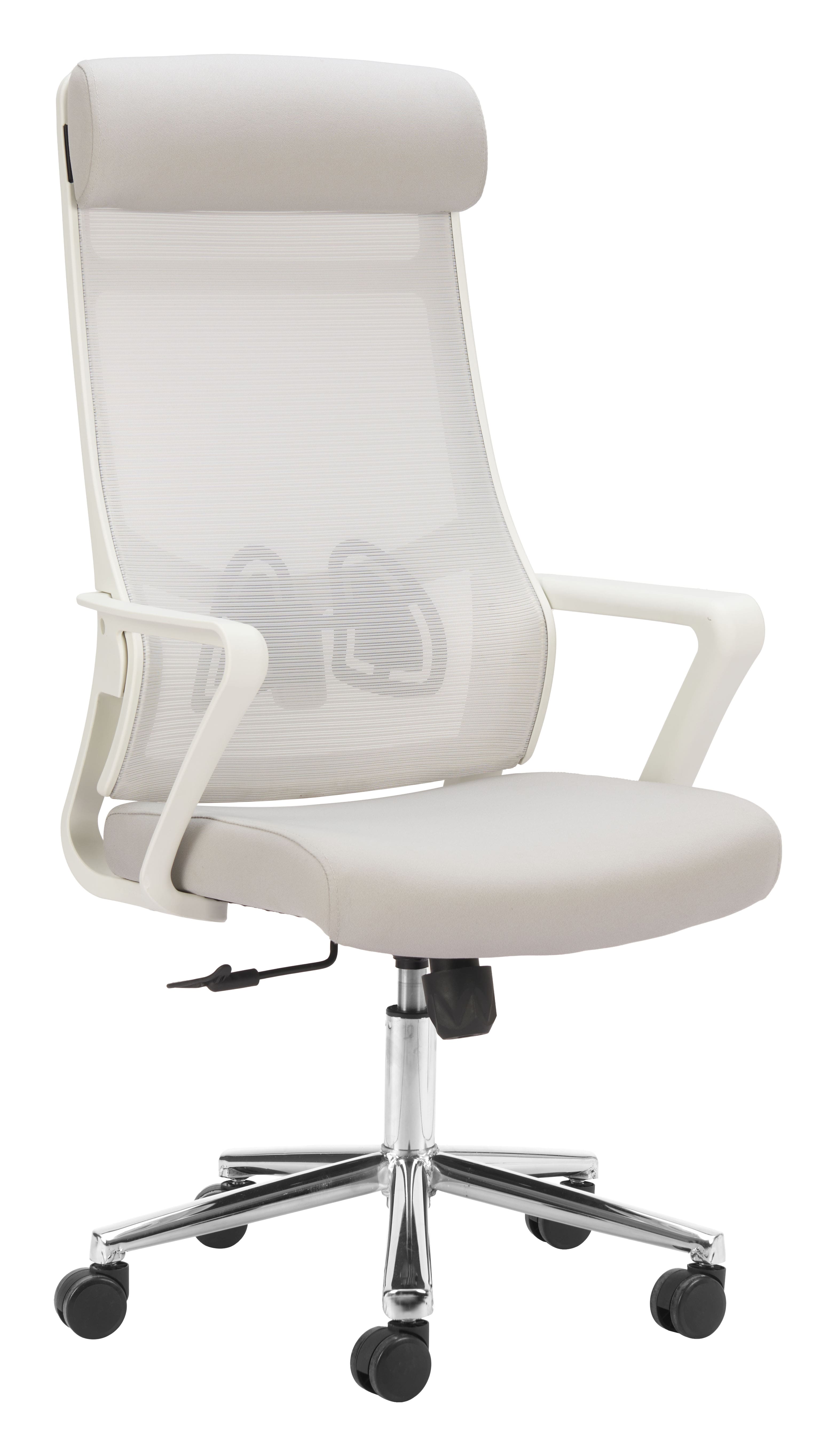Hivvago - Jett High Back Office Chair - Light Gray