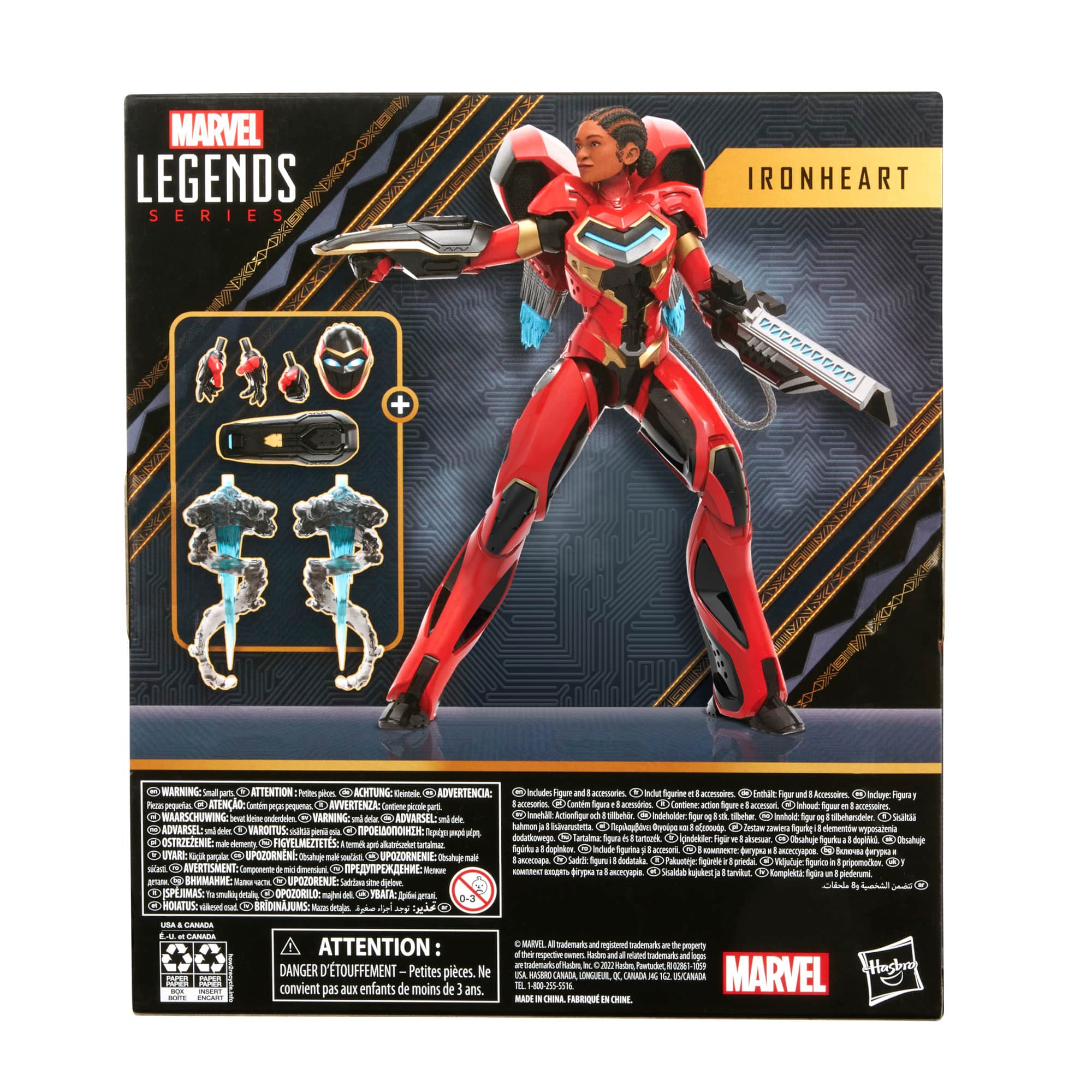 Marvel Legends Series Ironheart F5783 - Best Buy