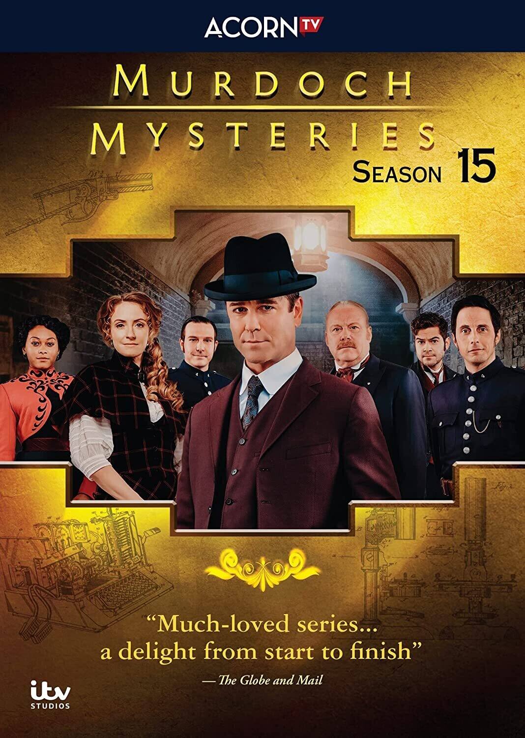 Murdoch Mysteries: Season 15  - DVD