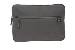 Terra Thread - Organic Cotton Laptop Sleeve 15 inches - Charcoal Grey