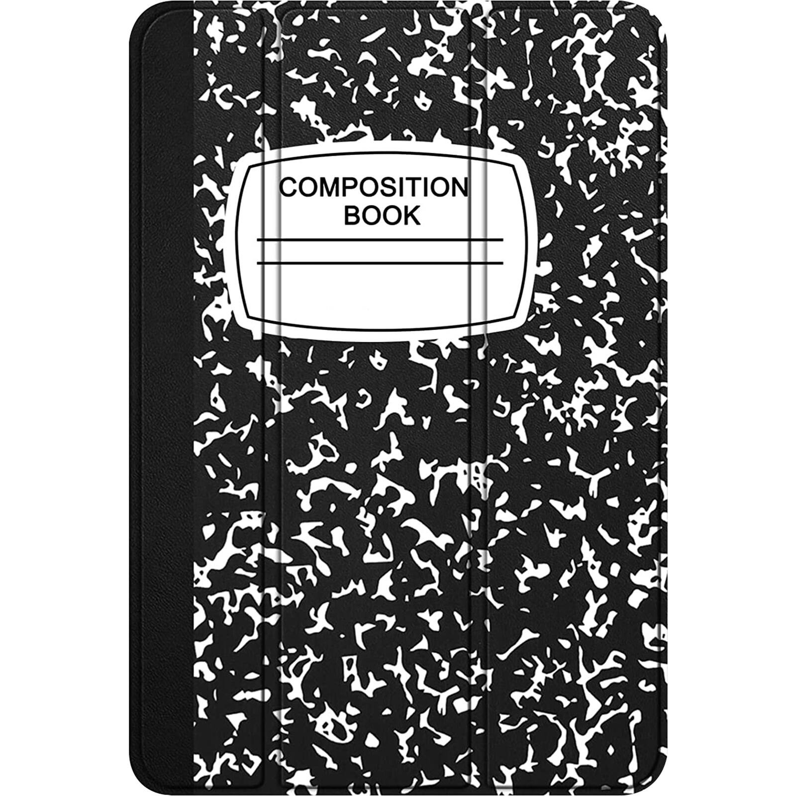 Front. SaharaCase - Folio Case for Amazon Fire 7 (2022) - Black.