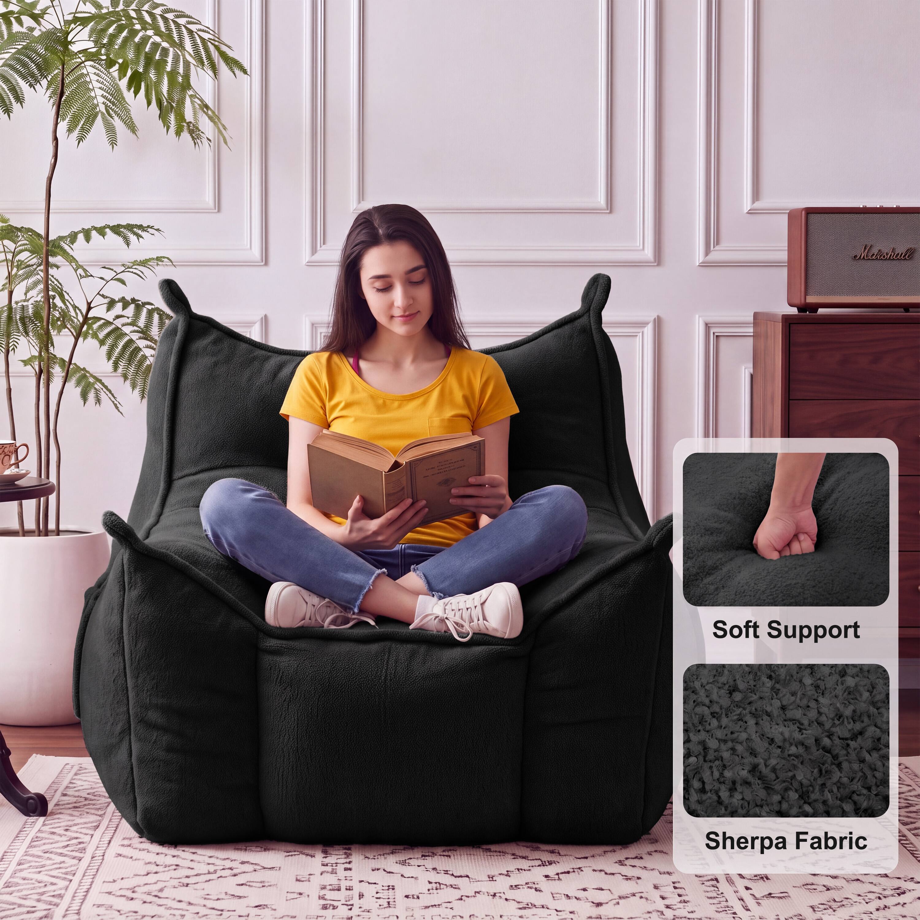 Matchall  
Soft Support  
Sherpa Fabric