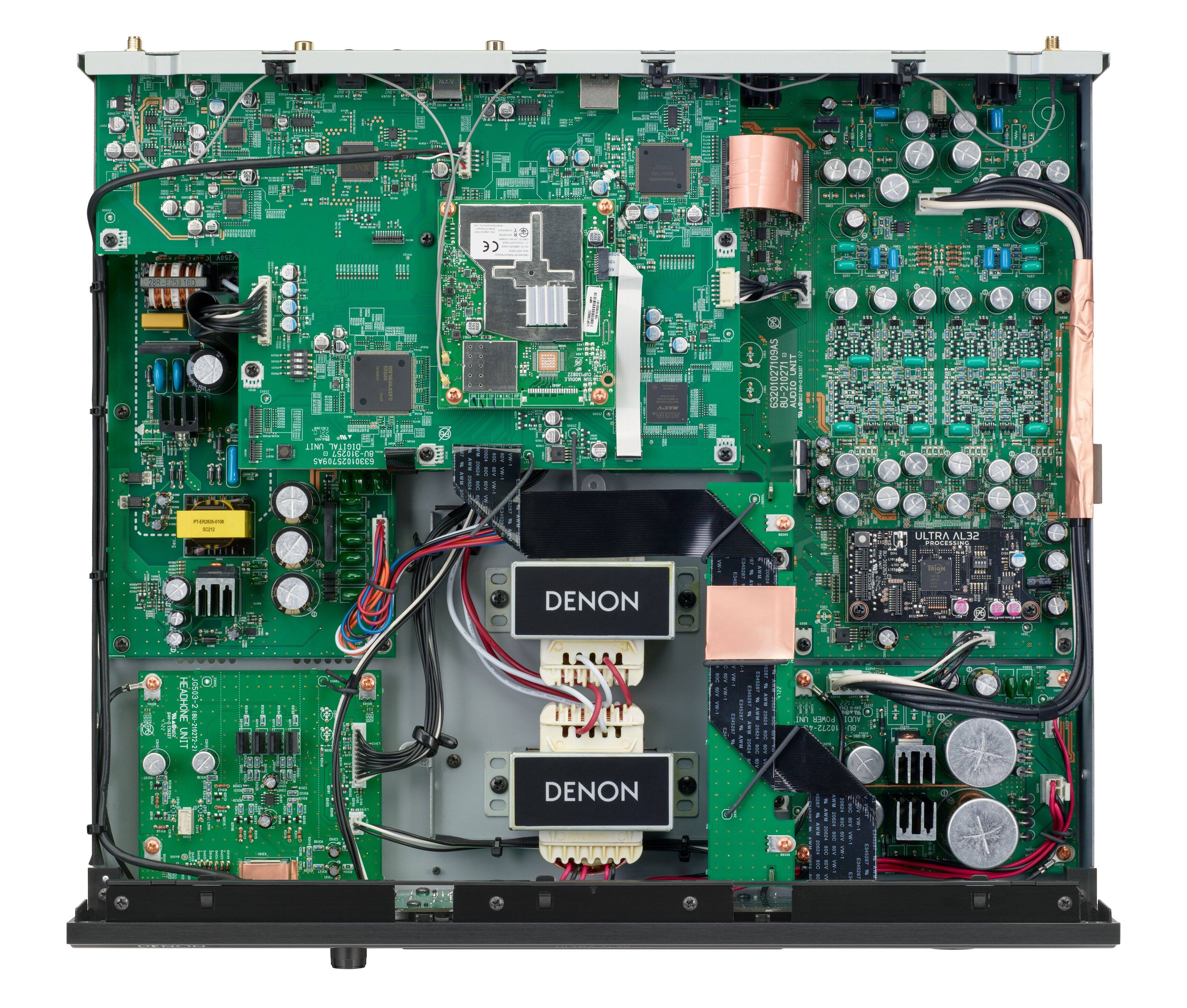 Alt View 12. Denon - DNP-2000NE Network Audio Player with HEOS, Alexa Compatible - Black.