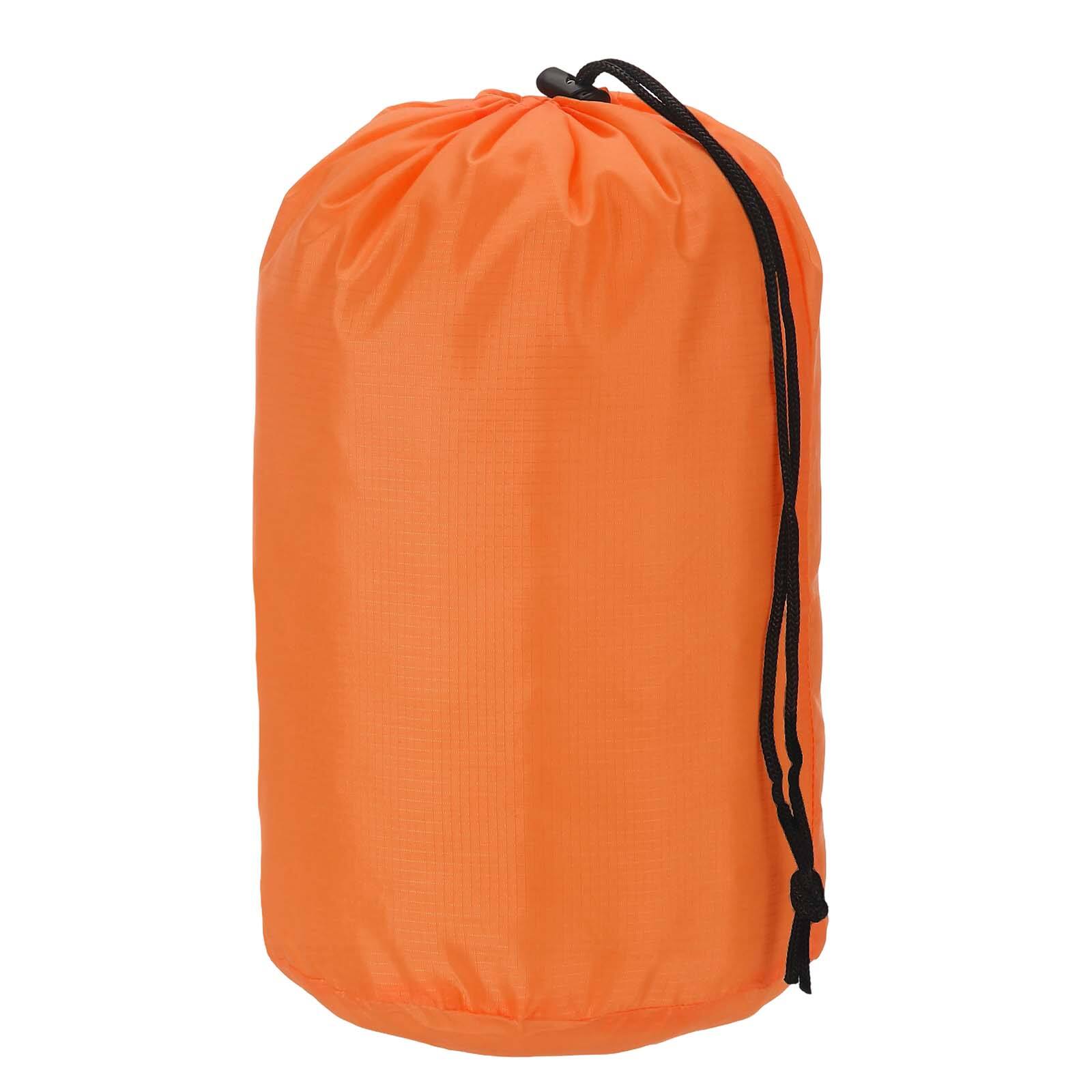 Unique Bargains - Stuff Sack, Nylon Waterproof Storage Sack, Portable Drawstring Dry Bag with Toggle, 9x16Inch, for Camping - Orange price history on PriceWatchPro