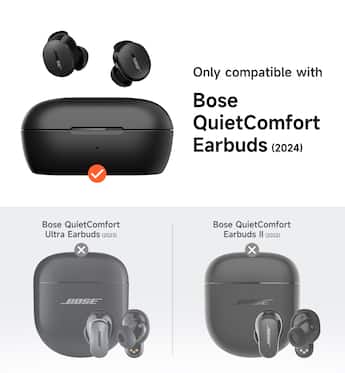 SURITCH Case for Bose QuietComfort Earbuds (2024), Rugged SURITCH Case for Bose QuietComfort Earbuds (2024), Rugged
