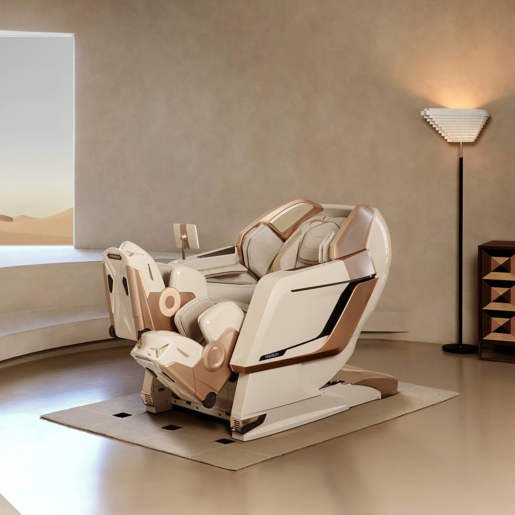 Alt View 1. Bodyfriend - Pharaoh NEO - Cream Gold.