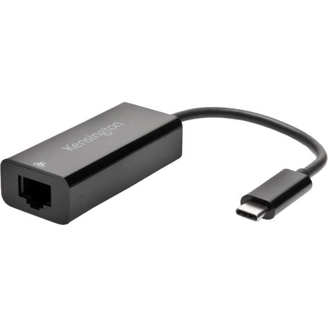Kensington - CA1100E USB-C to Ethernet Adapter - USB Type C - 1 Gbit/s Data Transfer Rate - 1 Port(s) - 1 - Twisted Pair price history on PriceWatchPro