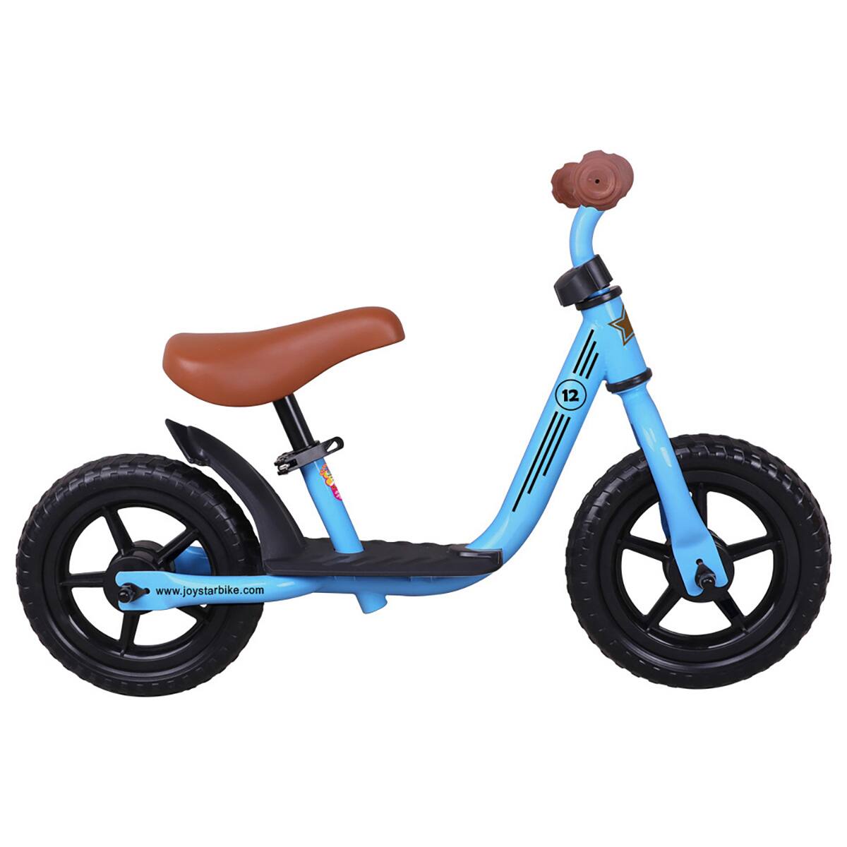 Front. JOYSTAR - JOYSTAR Roller 10" Toddler Balance Bike for Girls Boys, Ages 18 Months to 5 Years, Kids Push Bike with Footrest, Blue - Blue.