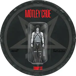 Motley Crue - Super7 - Motley Crue - ReAction Figures Wv2 - Tommy Lee (Shout At The Devil - Black & White)