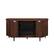 Alt View 24. Walker Edison - Contemporary Corner Fireplace TV Stand for Most TVs up to 65” - Dark Walnut/Black.