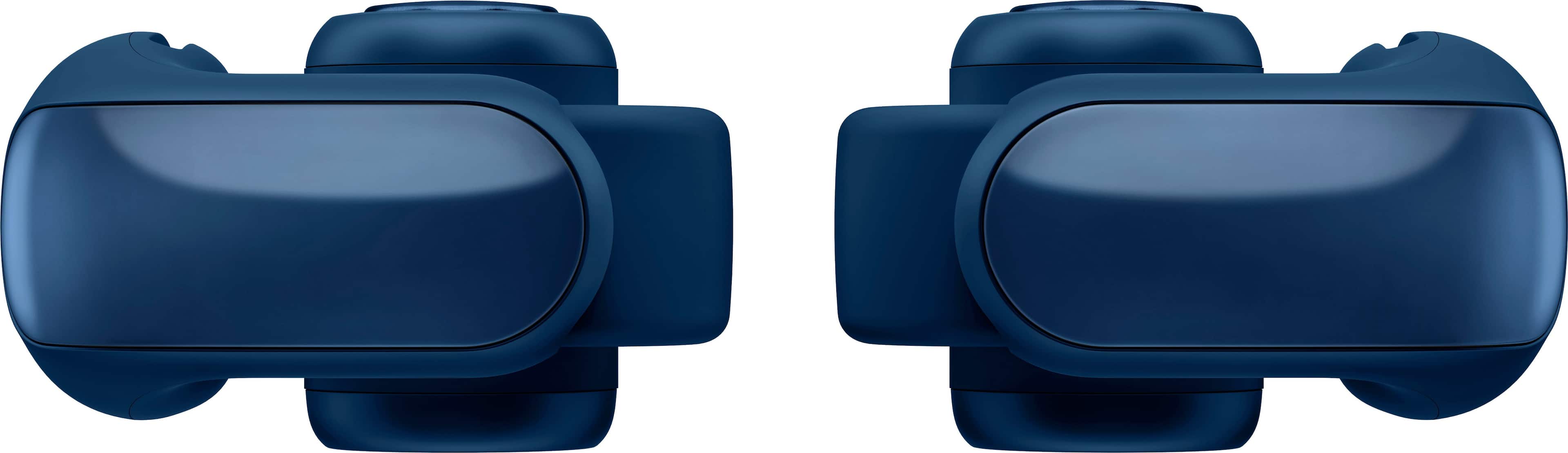 Alt View 5. Bose - Ultra Open-Ear True Wireless Open Earbuds - Lunar Blue.