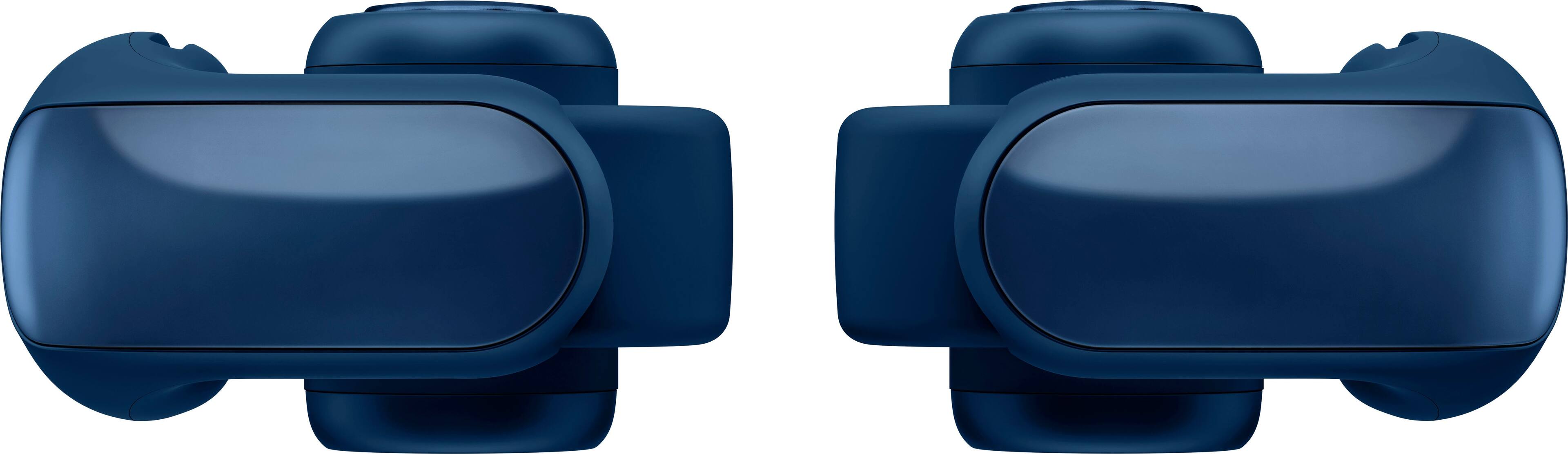 Alt View 5. Bose - Ultra Open-Ear True Wireless Open Earbuds - Lunar Blue.