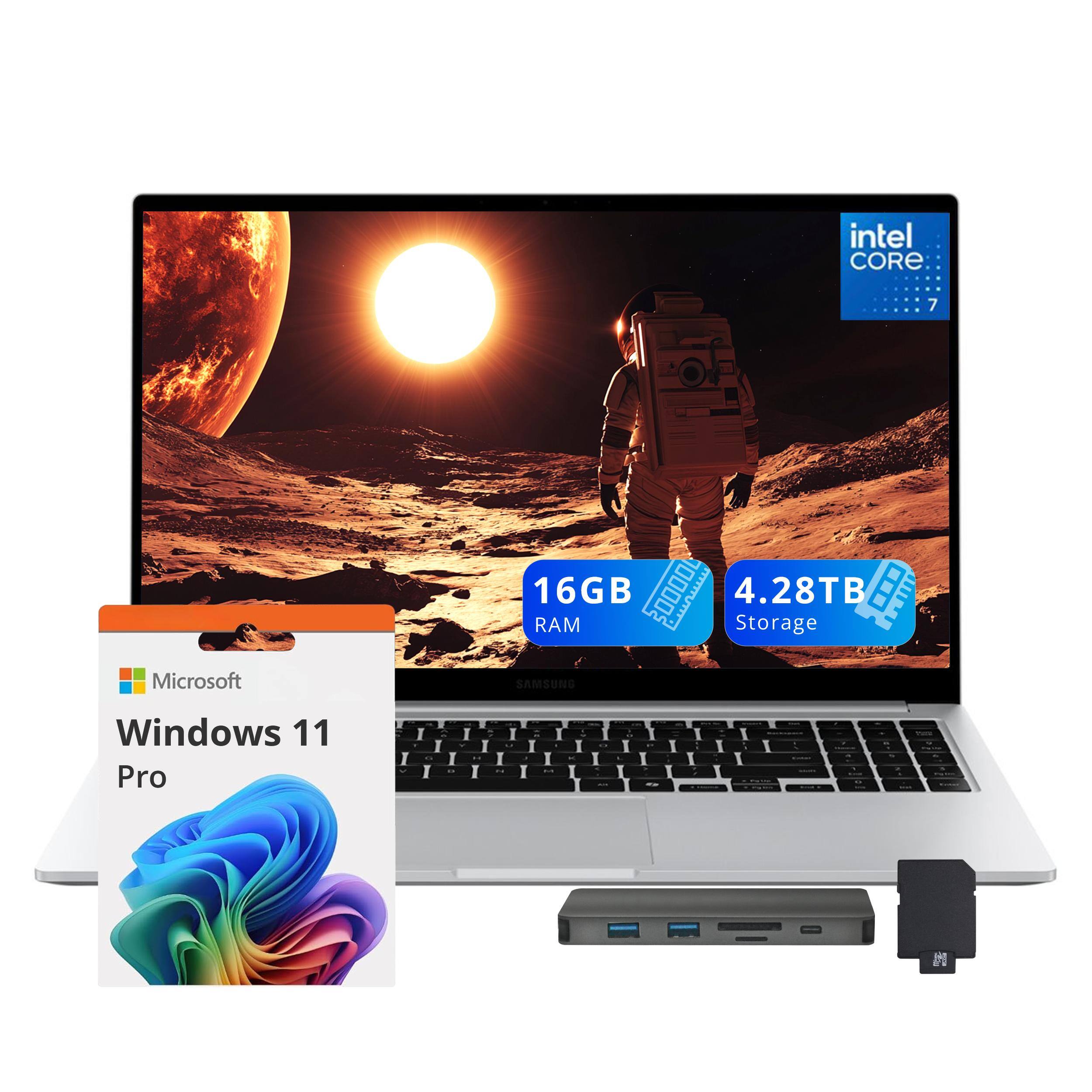 Intel Core 7  
Microsoft Windows 11 Pro  
16GB RAM  
4.28TB Storage  
Samsung