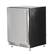 Angle. Coyote - Coyote Outdoor Living 24" 5.1 Cu. Ft. Built-in Compact Refrigerator with Reversible Hinge - Stainless Steel.
