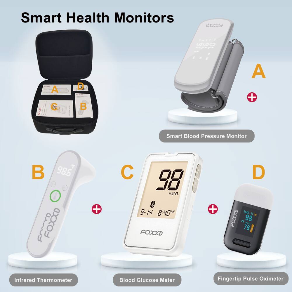 Foxxd - Household Daily Gadget Set – 4 Simple Helpers for Home Use - White