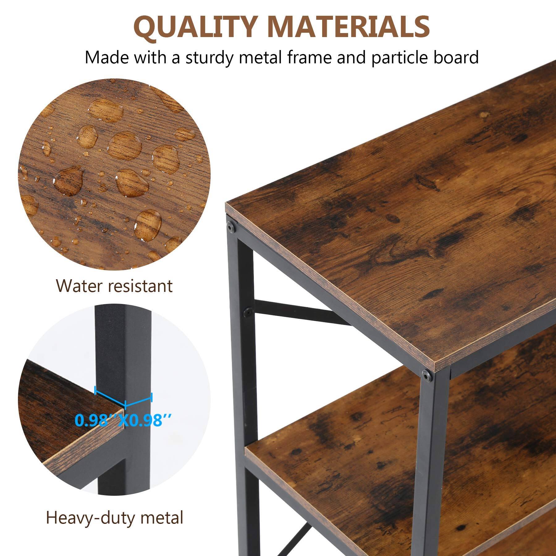 Tribesigns 70.9 Inch Extra Long Console Table, Modern Sofa Table Behind ...