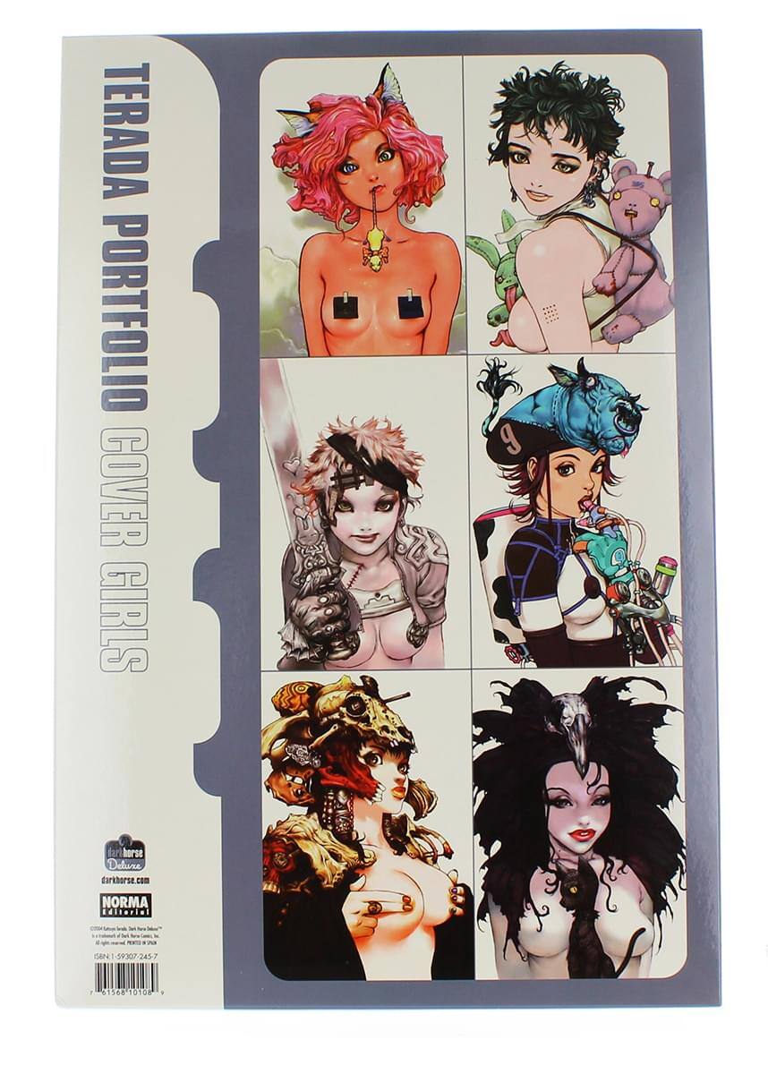 TERADA PORTFOLIO COVER GIRLS 9  
farihorse  
Delure  
darkhorse.com  
NORMA  
Editorial  
GAN  
58PL1-59307-245-7  
61568  
10108  
1