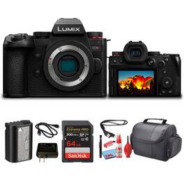 Panasonic - Lumix G9 II Micro Four Thirds Mirrorless Camera, 25.2MP (Body Only) (International Version)