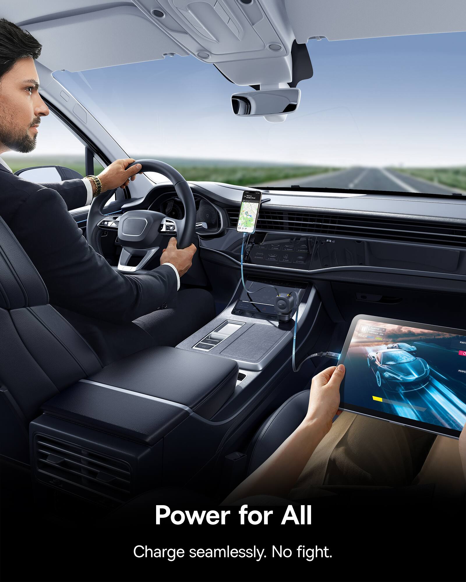 Power for All  
Charge seamlessly. No fight.