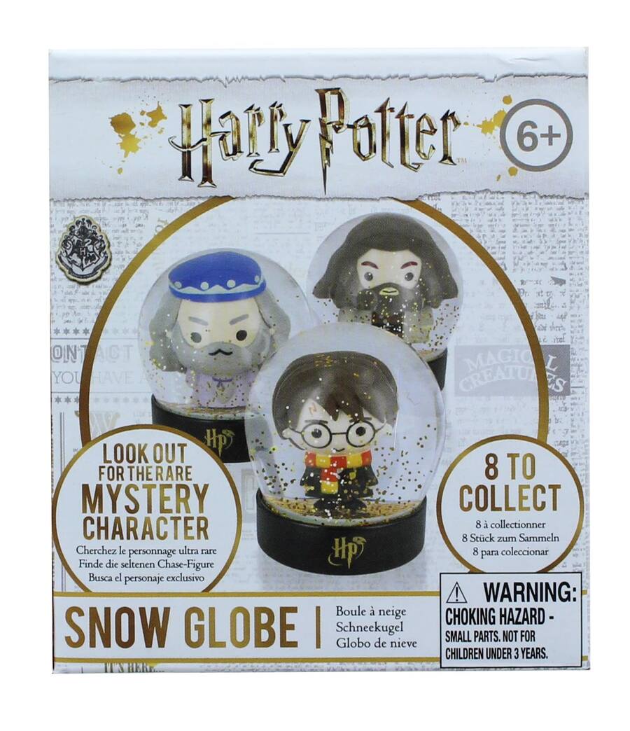 Mini Characters. Random Toynk Harry Potter 3 Inch Mystery Mini Snow Globe | One Random White ...