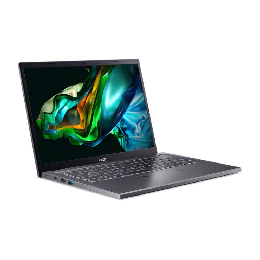 Angle. Acer - Aspire 5 A514-56M-576D 14" Laptop Intel Core i5-1335U 1.30GHz 8GB RAM 512GB SSD Windows 11 Home - Gray.
