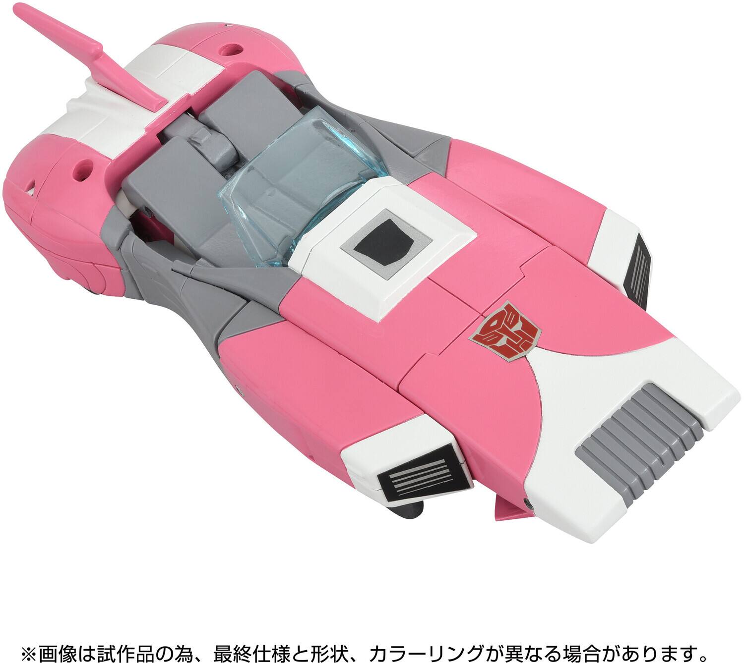 Alt View 2. Hasbro - Hasbro Collectibles - Transformers - Takara Tomy: Missing Link - C-08 Arcee Converting Action Figure - COLLECTIBLES - Multicolor.