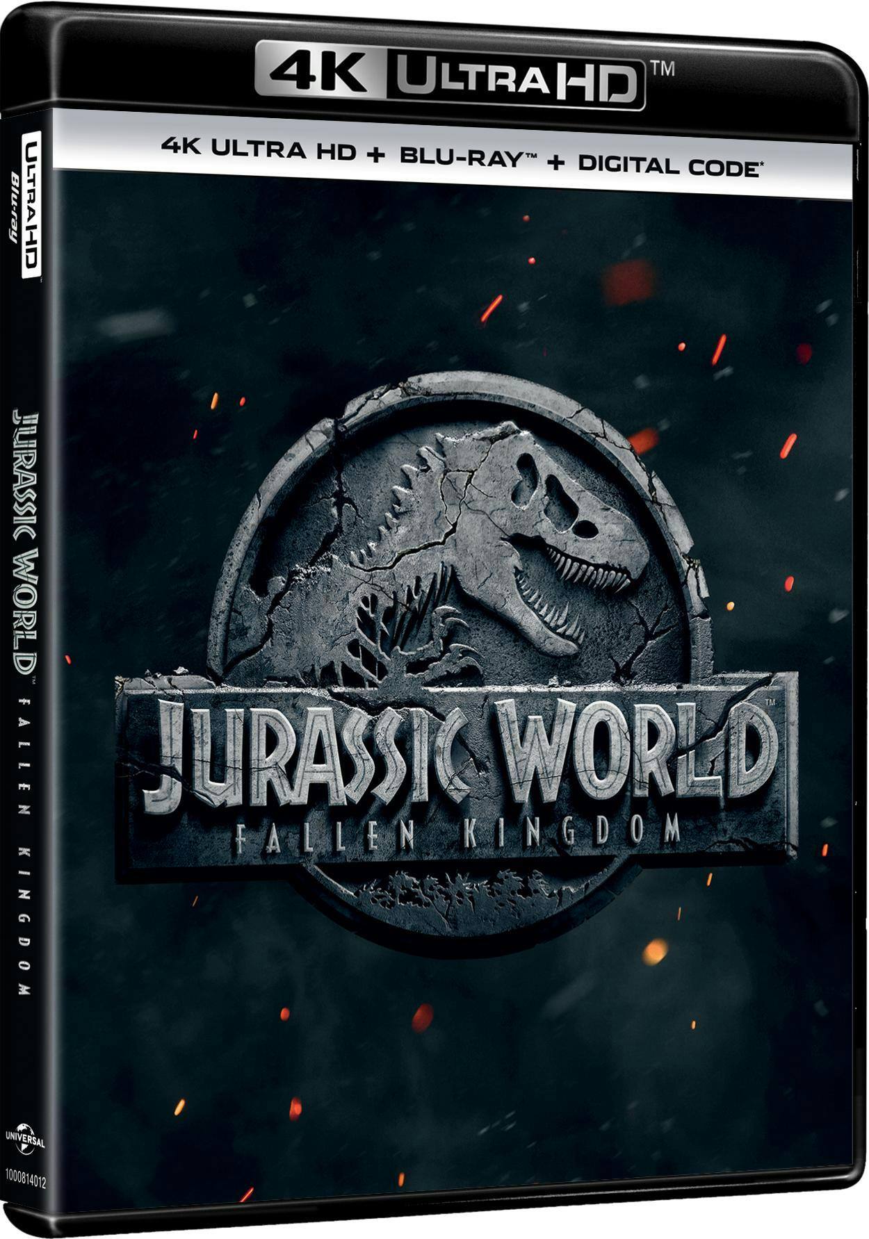 Angle. Jurassic World: Fallen Kingdom   - 4K Blu-Ray.