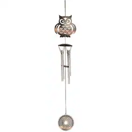 Spoontiques - Owl Outdoor Garden Wind Chime 18 inch