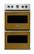Front. Viking - 30" Viking Professional 5 Series Built-In Double Electric Convection Wall Oven - Golden Hour - Golden Hour.