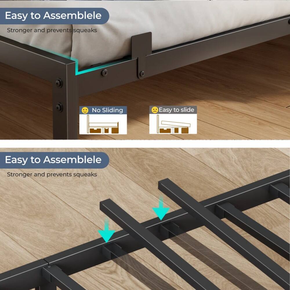 Easy to Assemble  
Stronger and prevents squeaks  

No Sliding  

Easy to slide  

Easy to Assemble  
Stronger and prevents squeaks