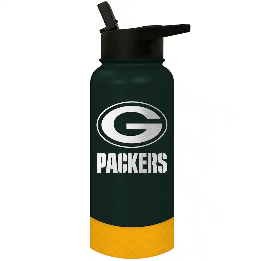 Great American Products Green Bay Packers 32oz. Logo Thirst Hydration