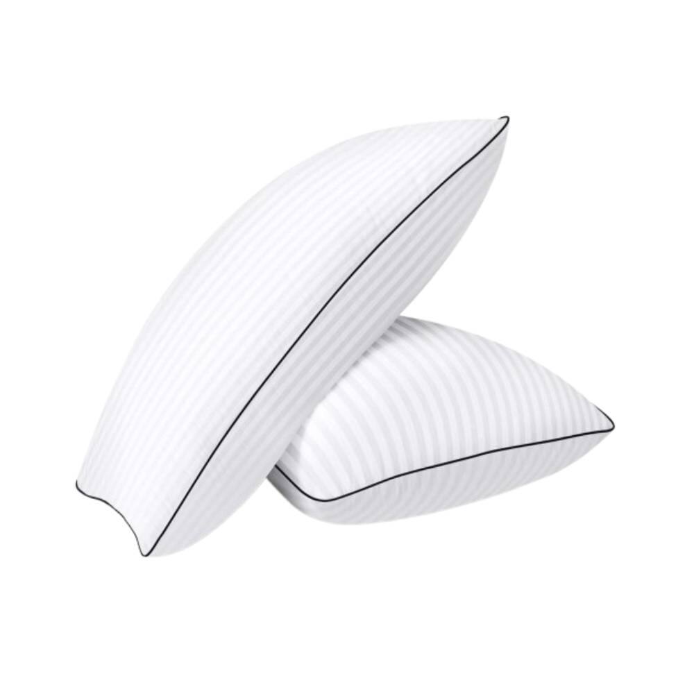 Front. Fabibe - Fabibe White Microfiber Luxury Hotel Pillows - White.
