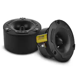 DS18 Audio - NXL 4" Super Bullet Tweeter (Pair), 120W RMS 4-Ohm - Black