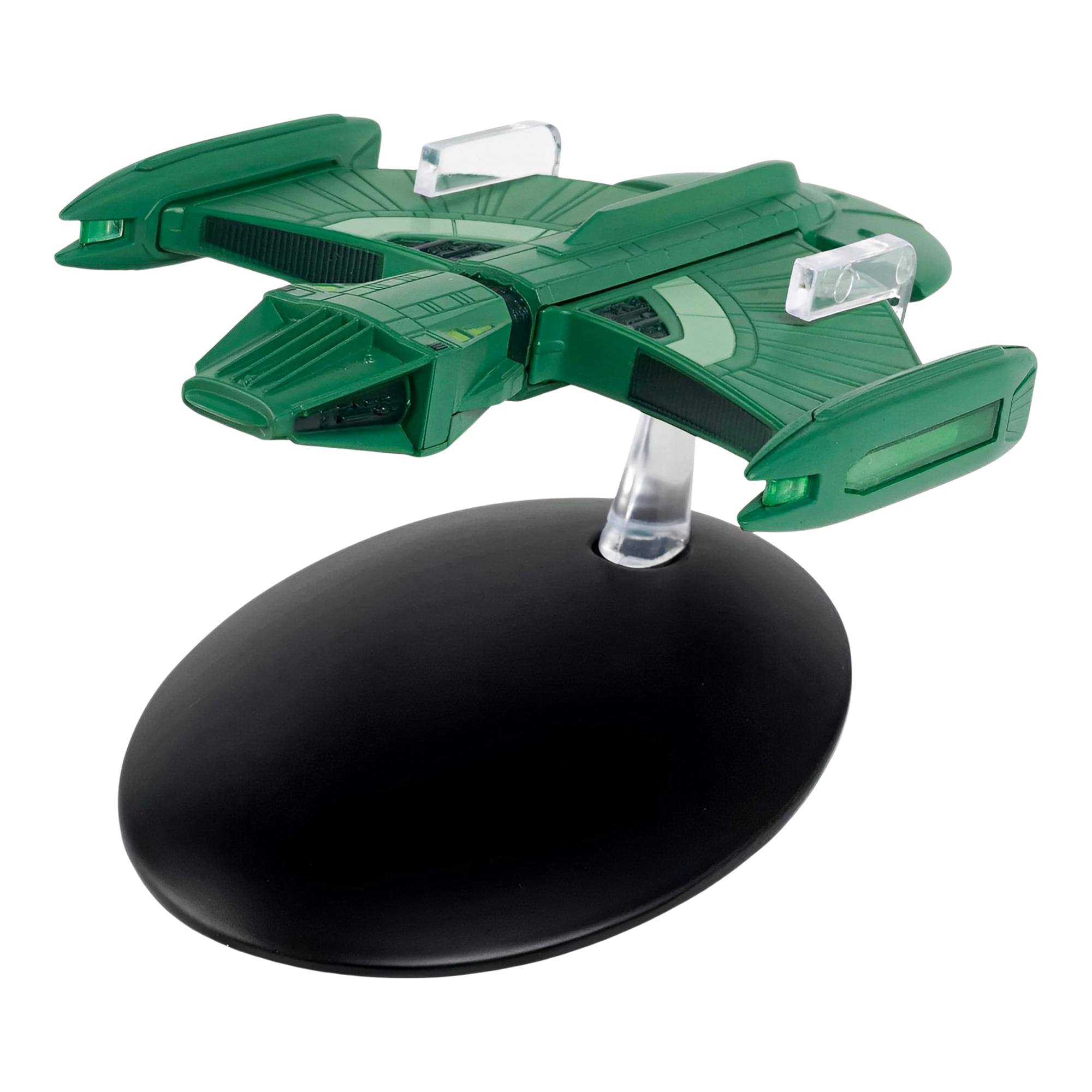Alt View 1. Eaglemoss - Eaglemoss Star Trek Starship Replica | Romulan Science Vessel - Green.
