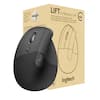 Certified ergonomic
Certificaté UNITEO SIATES
Certificación ergonómica
Ergonomisch
Ergonomicamente
certificado
Vertical ergonomic mouse for left hands
Souris ergonomique verticale pour la main gauche
Mouse ergonómico vertical para usuarios zurdos
2-year limited hardware warranty.
Dos años de garantía de hardware
logitech
LIFT for Business Left
Vertical ergonomic mouse for left hands
Souris ergonomique verticale pour la main gauche
Mouse ergonómico vertical para usuarios zurdos
ergo
logitech