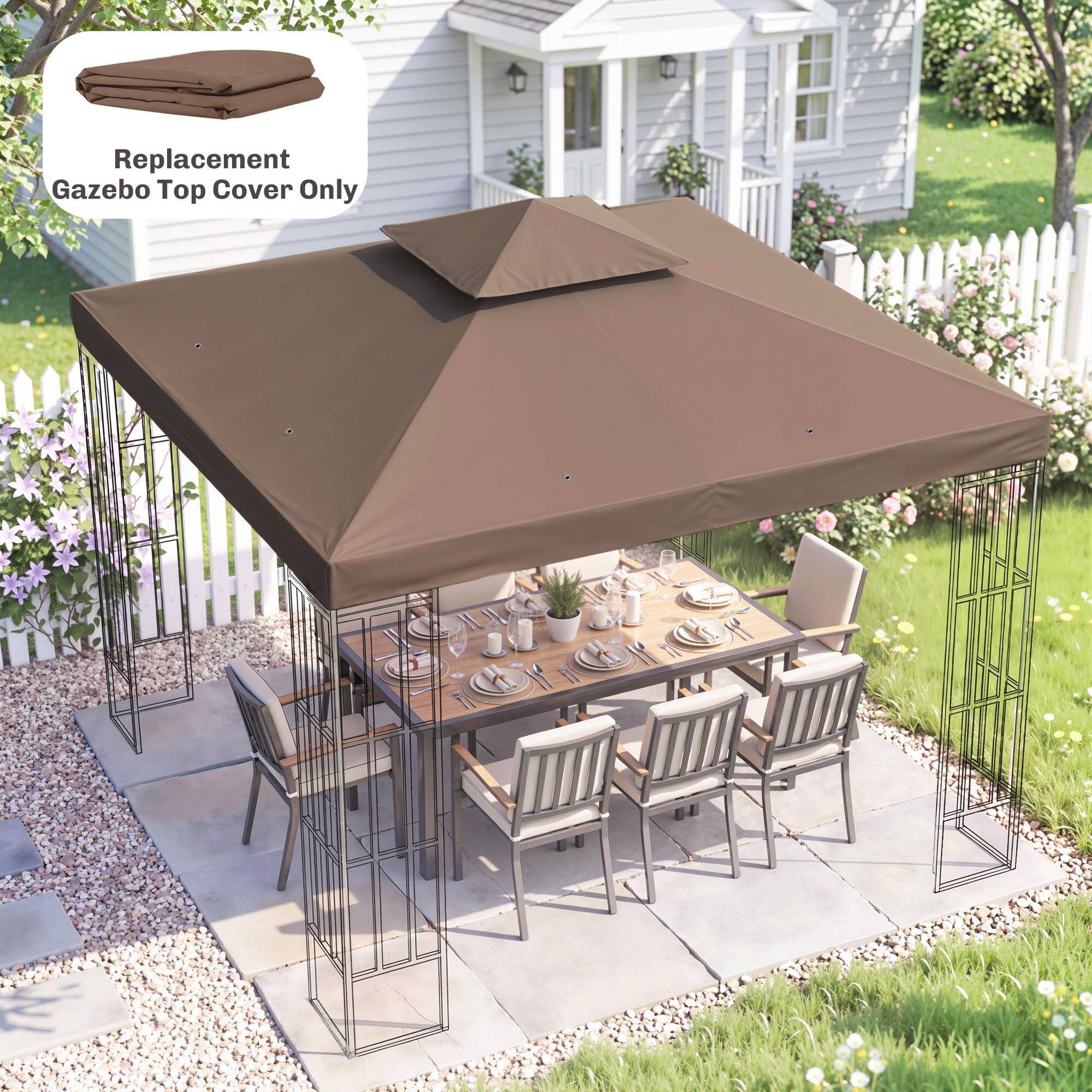 Replacement Gazebo Top Cover Only