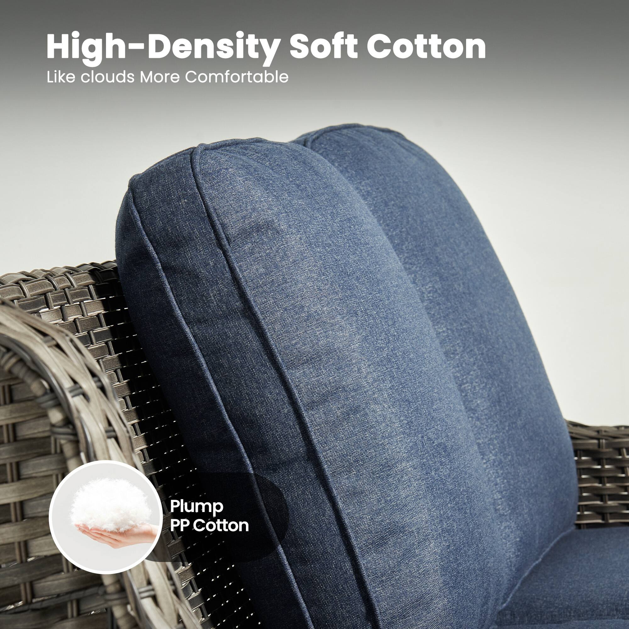 High-Density Soft Cotton  
Like clouds More Comfortable  

Plump PP Cotton